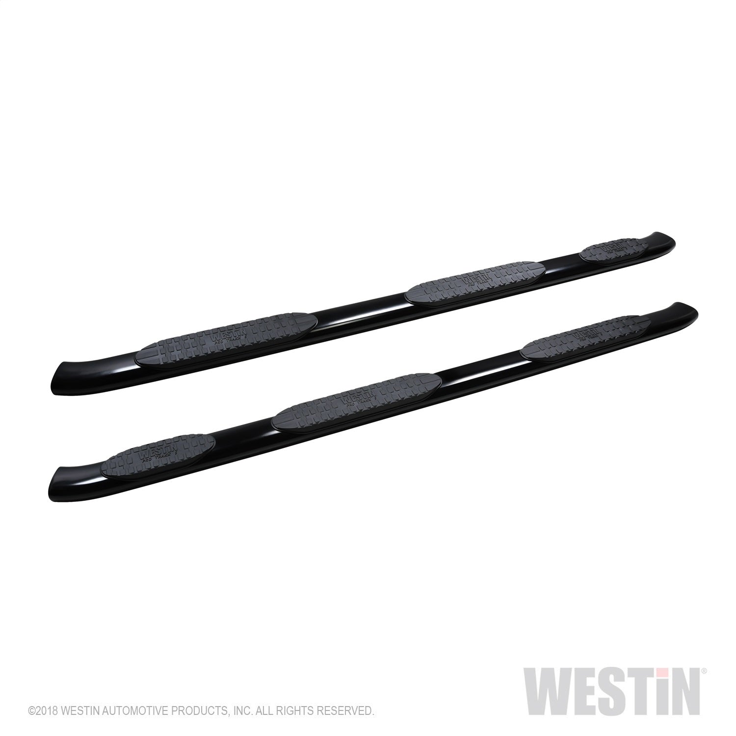 Westin 21-534705 PRO TRAXX 5 Oval Wheel to Wheel Nerf Step Bars Fits 19-22 1500