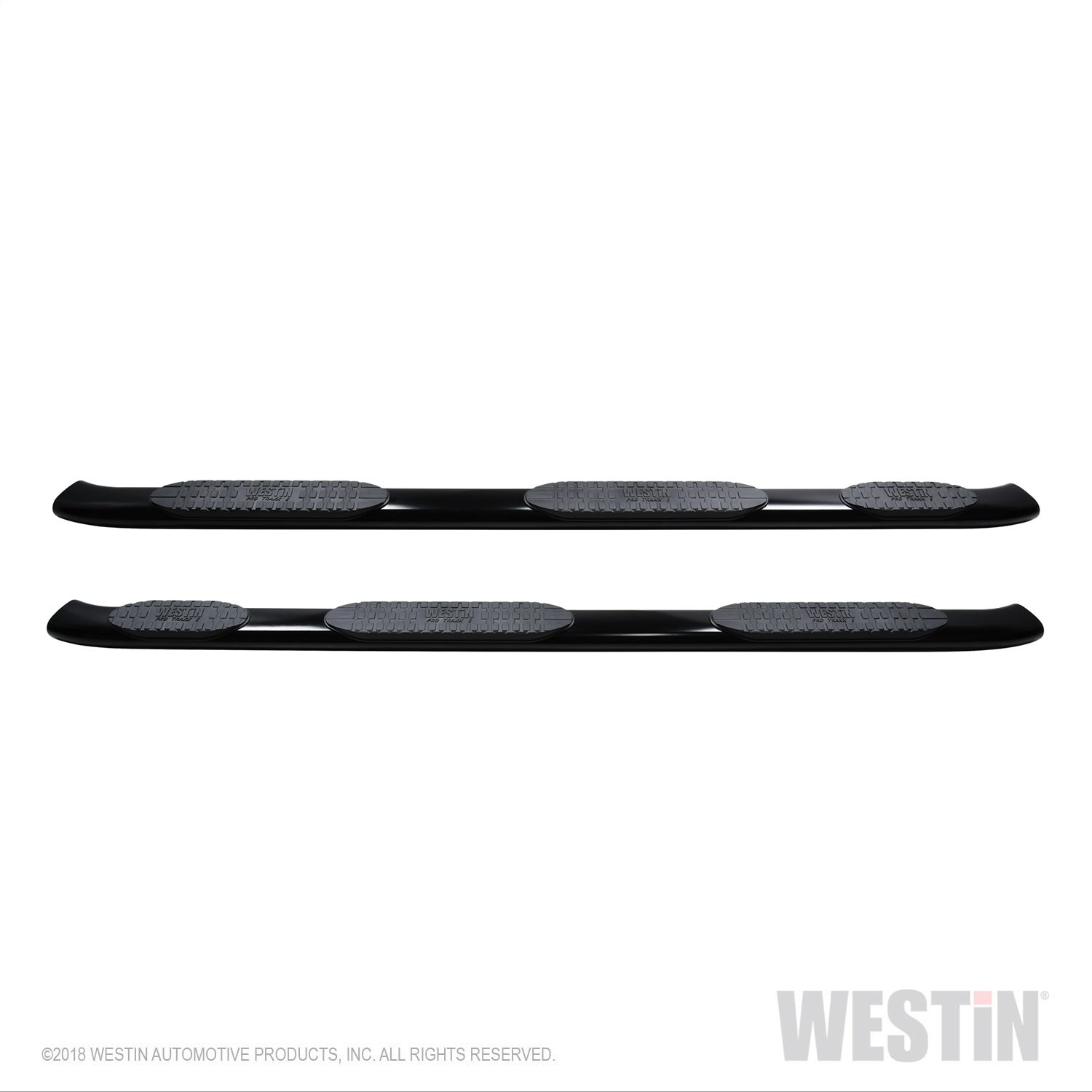 Westin 21-534705 PRO TRAXX 5 Oval Wheel to Wheel Nerf Step Bars Fits 19-22 1500