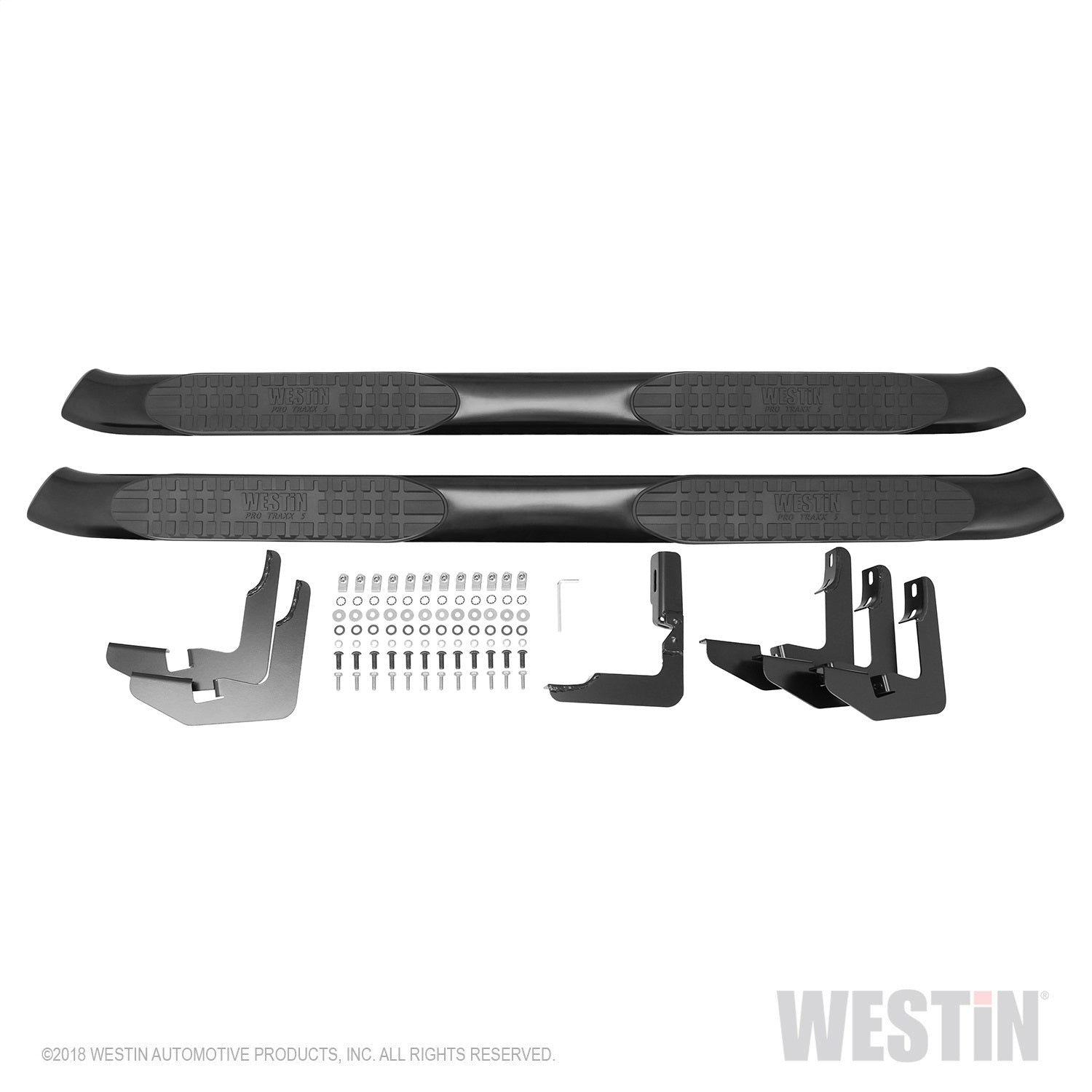Westin 21-53945 PRO TRAXX 5 Oval Nerf Step Bars