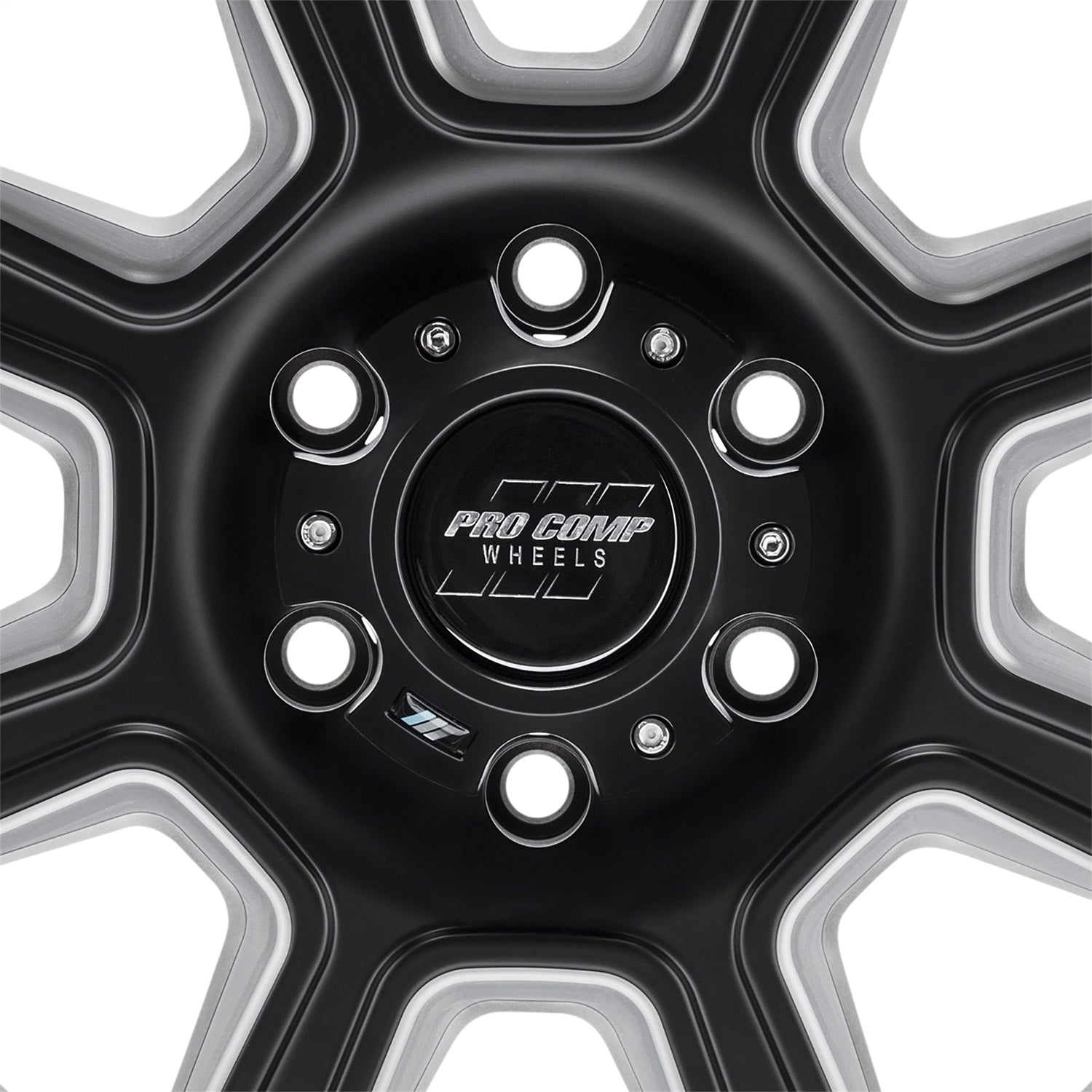 Pro Comp Wheels Gunner Black Wheel with Painted (20 x 10. inches /6 x 5 inches, -18 inches Offset)