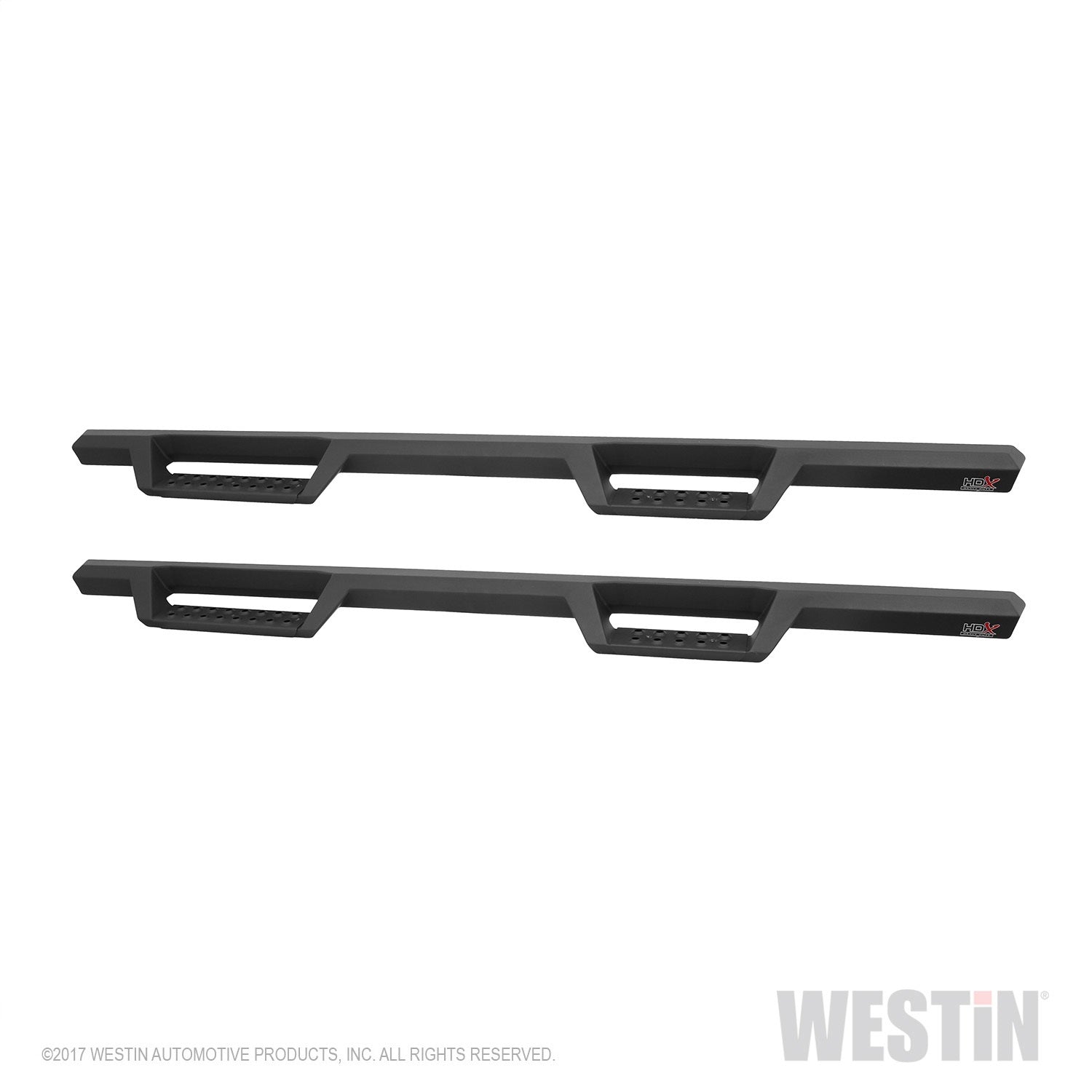 Westin 56-13945 HDX Drop Nerf Bars fits 2015-2025 F-150 2022-2025 F-150 Lightning 2017-2025 F-250 F-350 Crew Cab Textured Black Pair