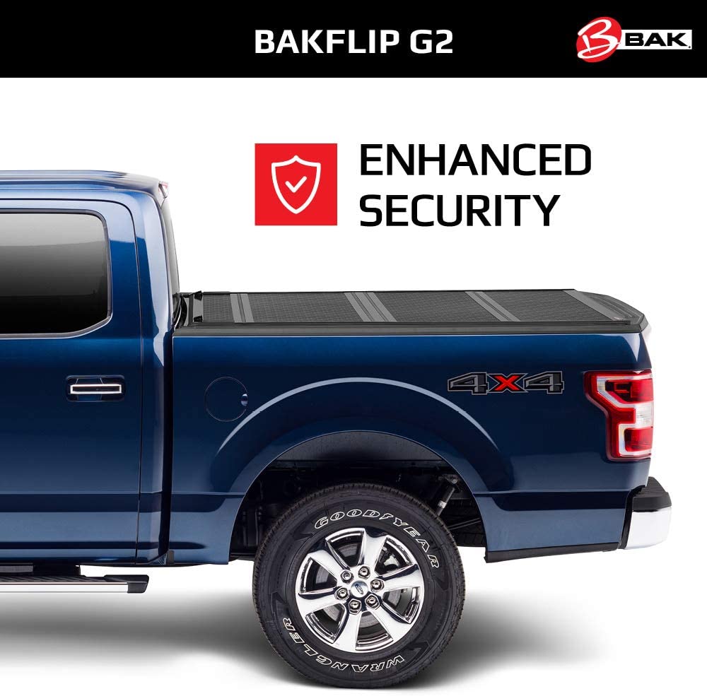 BAKFlip G2 Hard Fold Tonneau Cover for 2017-20 Ford F-250/350 Super Duty 8' Bed