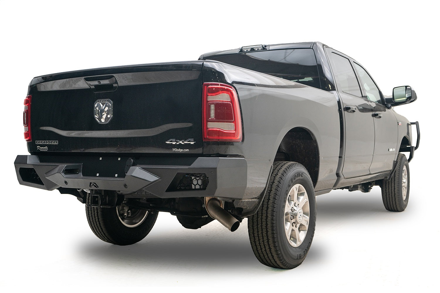 Fab Fours DR19-E4451-1 Vengeance Rear Bumper Fits 19-20 2500 3500