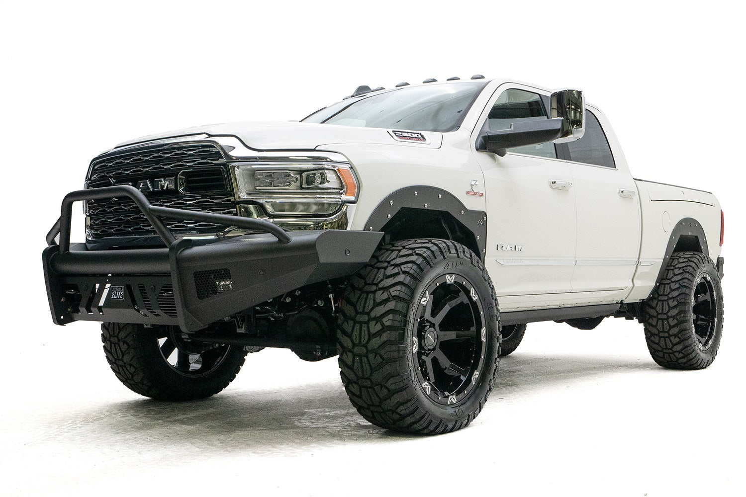 Fab Fours DR19-Q4462-1 Elite Front Bumper Fits 19-22 2500 3500