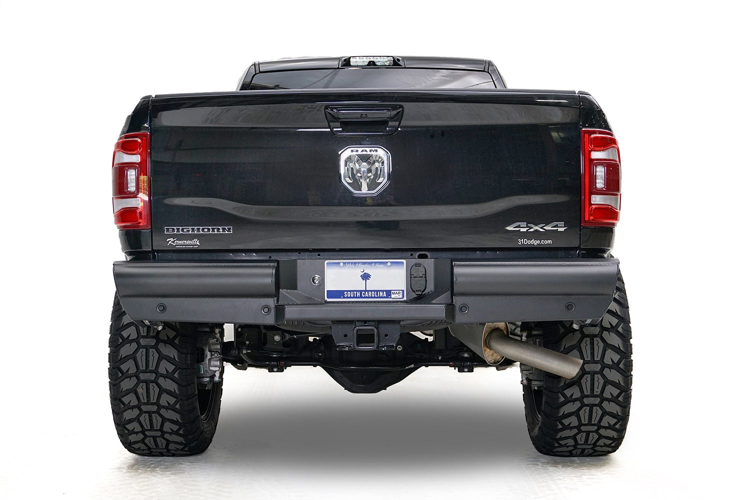 Fab Fours DR19-U4450-1 Elite Rear Bumper Fits 19-20 2500 3500