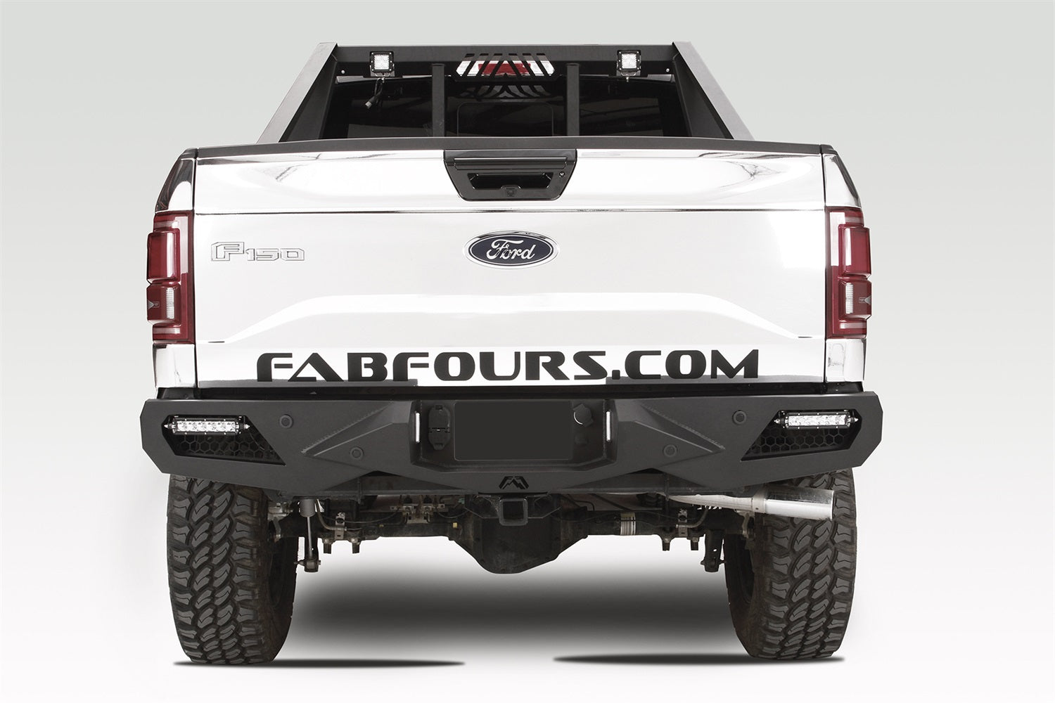 Fab Fours FF15-E3251-1 Vengeance Rear Bumper Fits 15-20 F-150