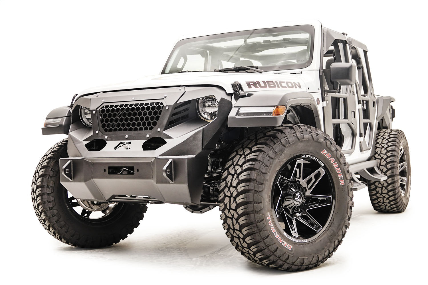 Fab Fours GR4650-1 Grumper Front Bumper Fits 18-20 Wrangler (JL)