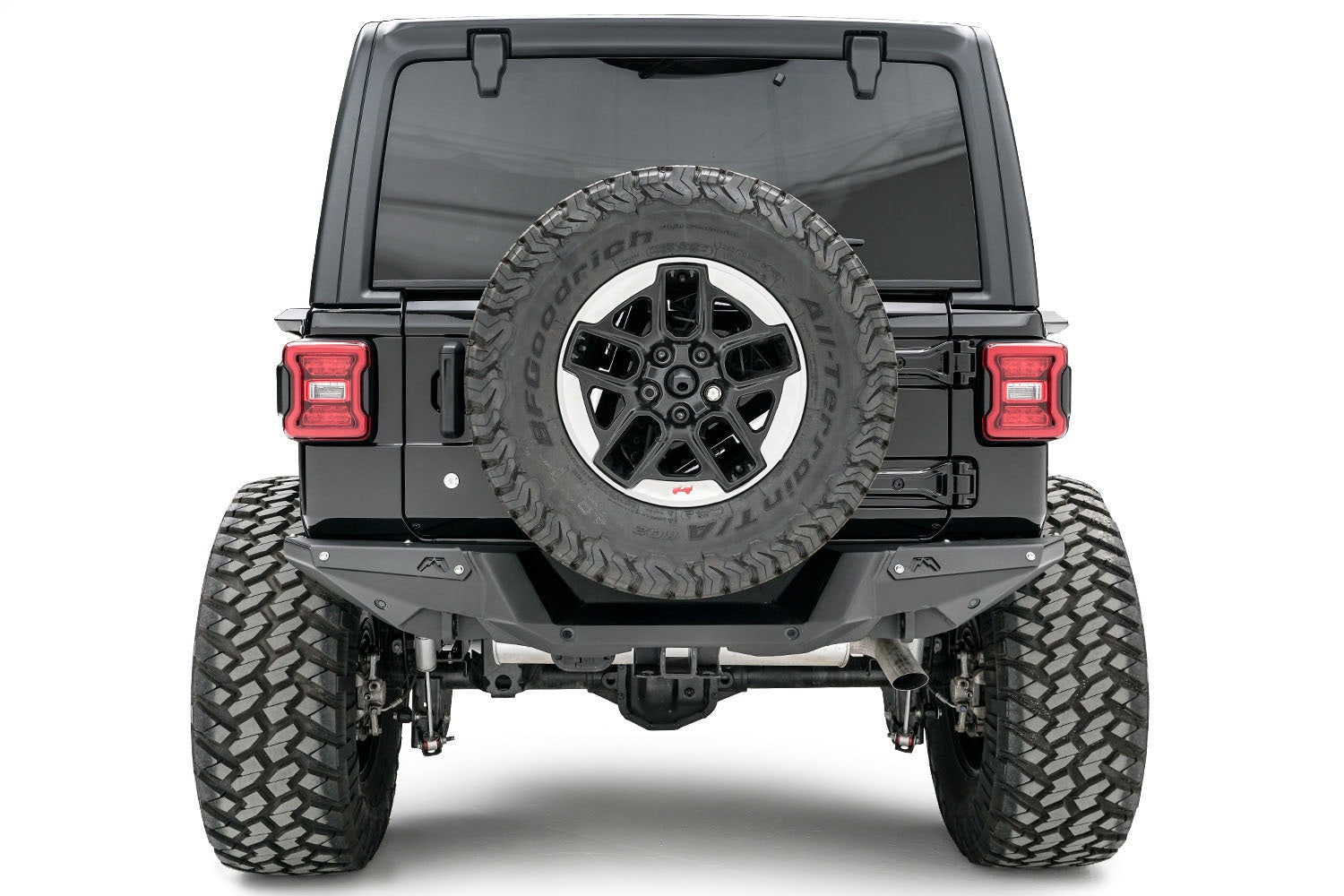 Fab Fours JL18-Y1851-1 Heavy Duty Rear Bumper Fits 18-20 Wrangler (JL)