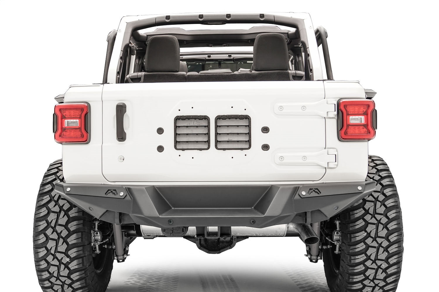 Fab Fours JL18-Y1851-1 Heavy Duty Rear Bumper Fits 18-22 Wrangler (JL)