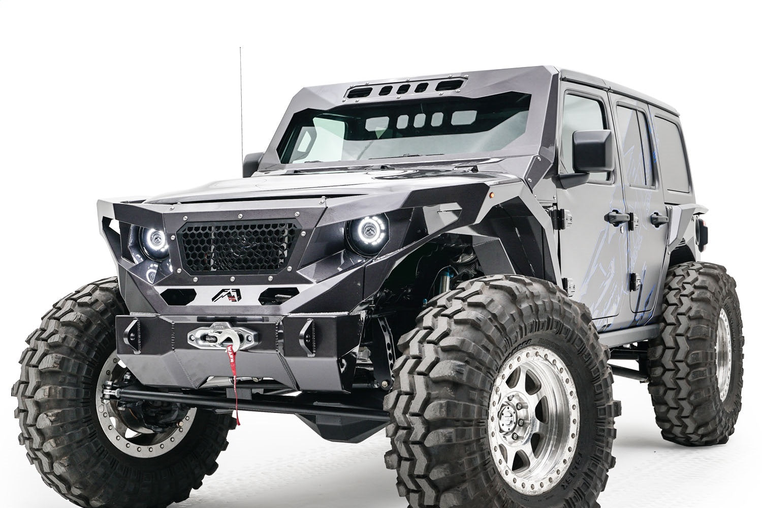 Fab Fours JL3020-1 ViCowl Fits 18-20 Wrangler (JL)