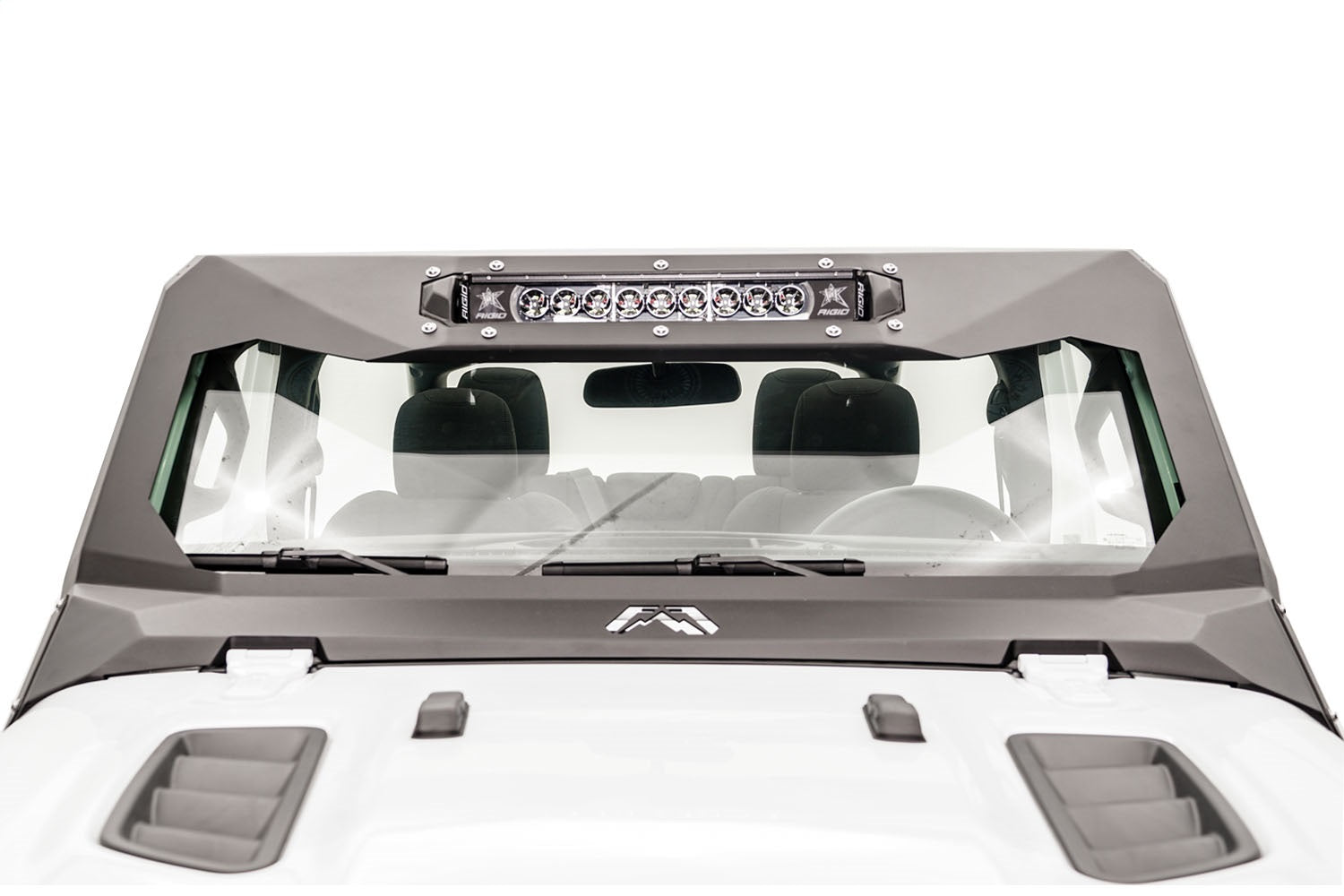 Fab Fours JL3022-1 ViCowl Light Insert Fits 18-20 Wrangler (JL)