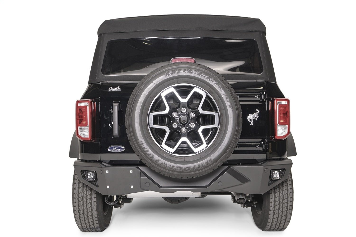 Fab Fours FB21-E5251-1 Vengeance Rear Bumper Fits 21-22 Bronco