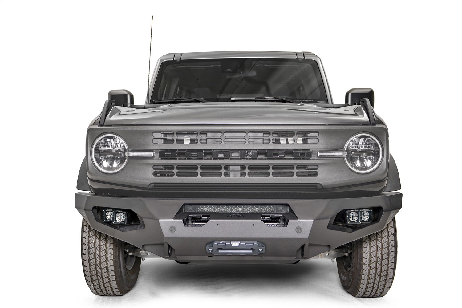 Fab Fours FB21-X5251-1 Matrix Front Bumper Fits 21-22 Bronco