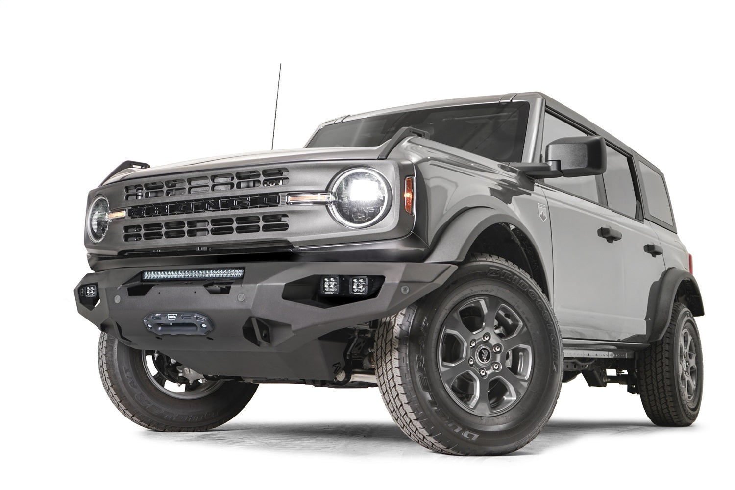 Fab Fours FB21-X5251-1 Matrix Front Bumper Fits 21-22 Bronco