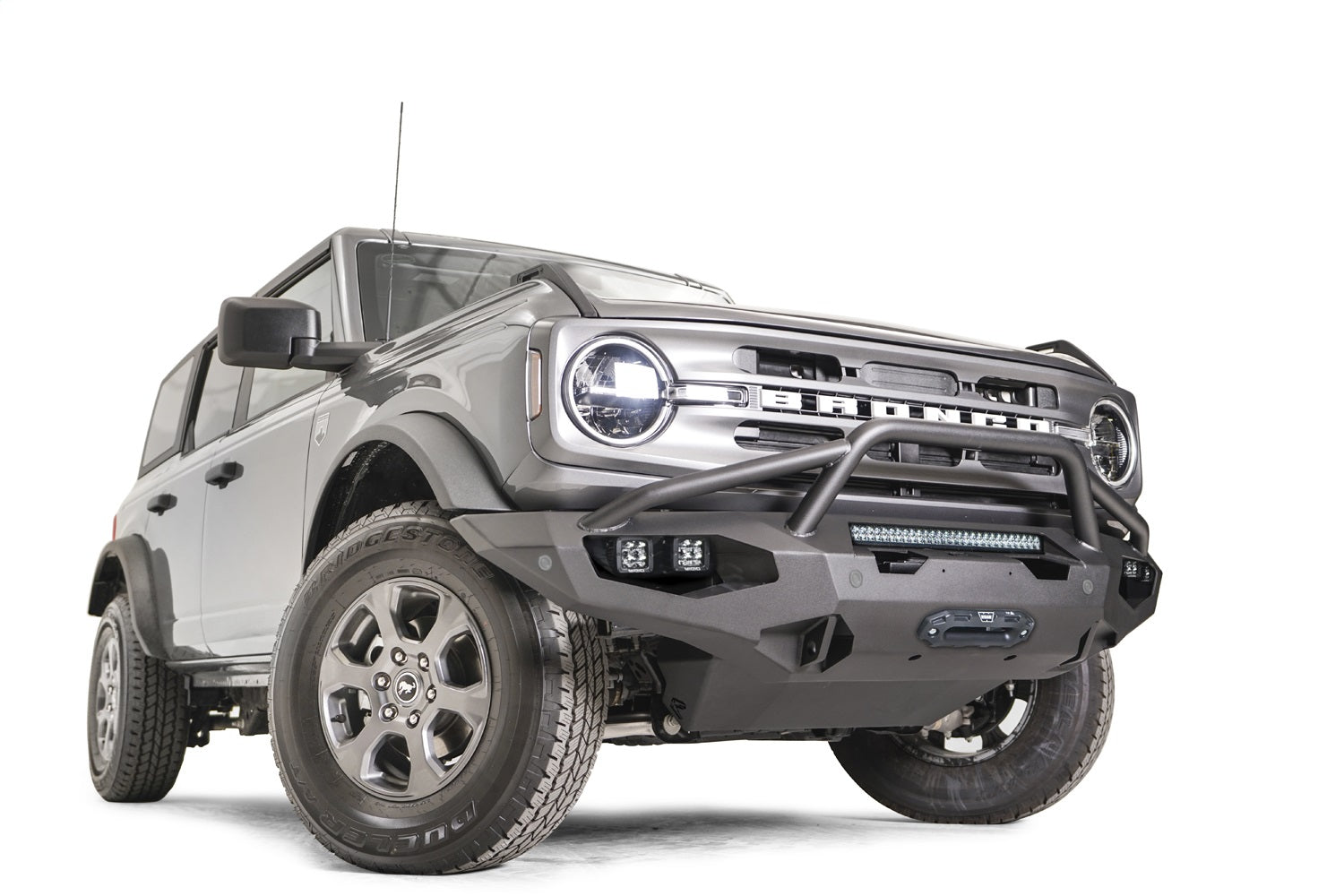 Fab Fours FB21-X5252-1 Matrix Front Bumper Fits 21-22 Bronco