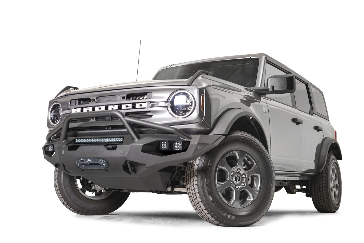 Fab Fours FB21-X5252-1 Matrix Front Bumper Fits 21-22 Bronco