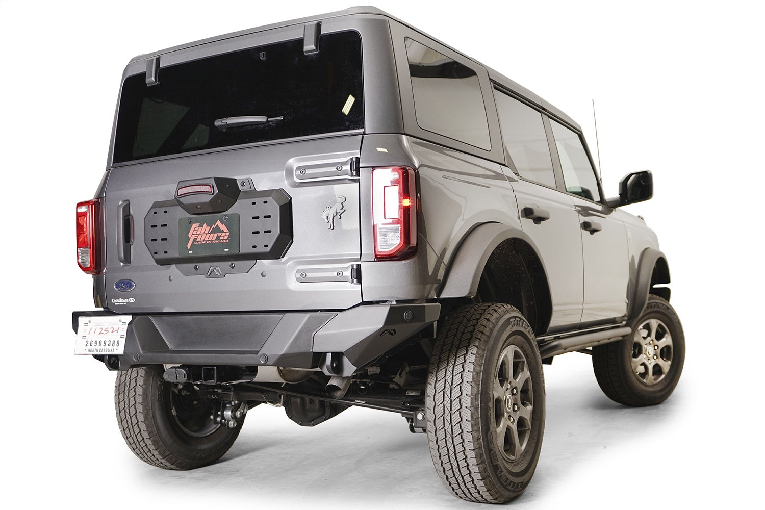 Fab Fours FB21-Z5251-1 Spare Tire Delete Fits 21-22 Bronco