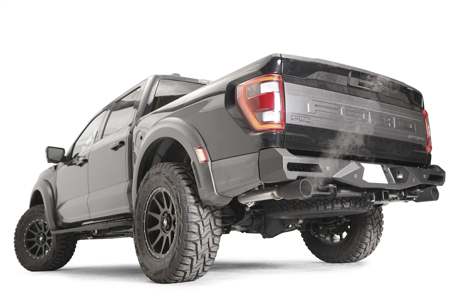Fab Fours FR21-E5351-1 Vengeance Rear Bumper Fits 21-22 F-150