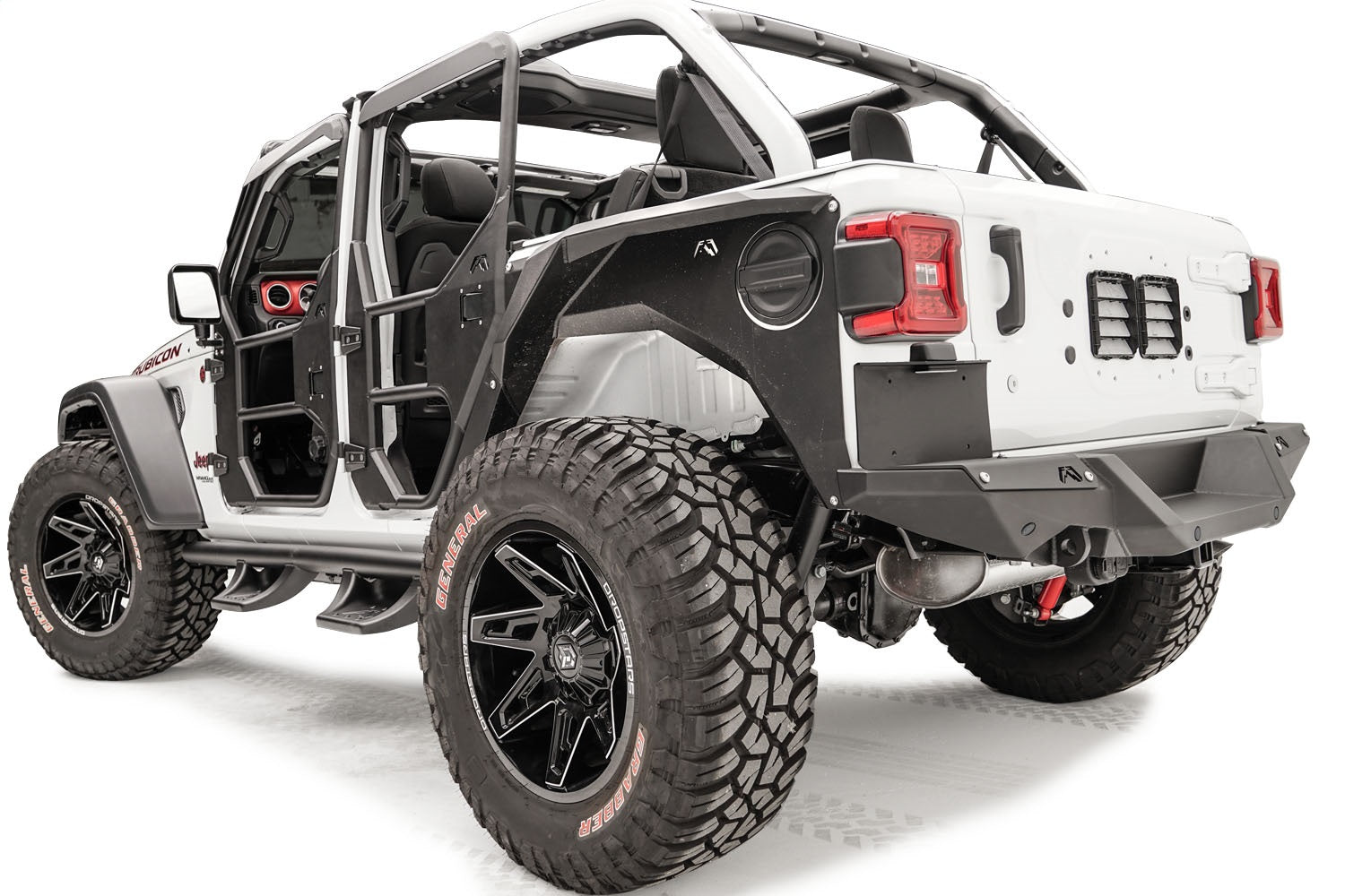 Fab Fours 18-C Wrangler Jl License Plate Bracket