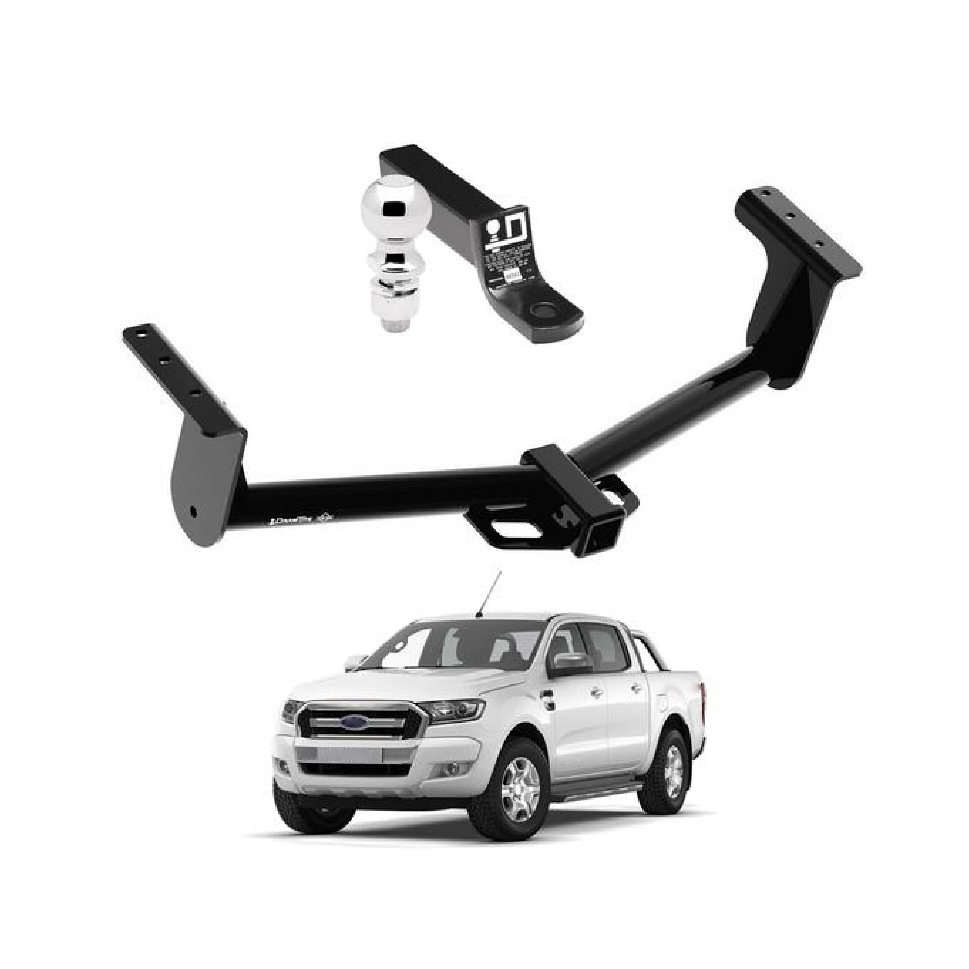 Draw Tite Towing Kit (Frame Receiver + Ball Mount) for 2012-2019 Ford Ranger