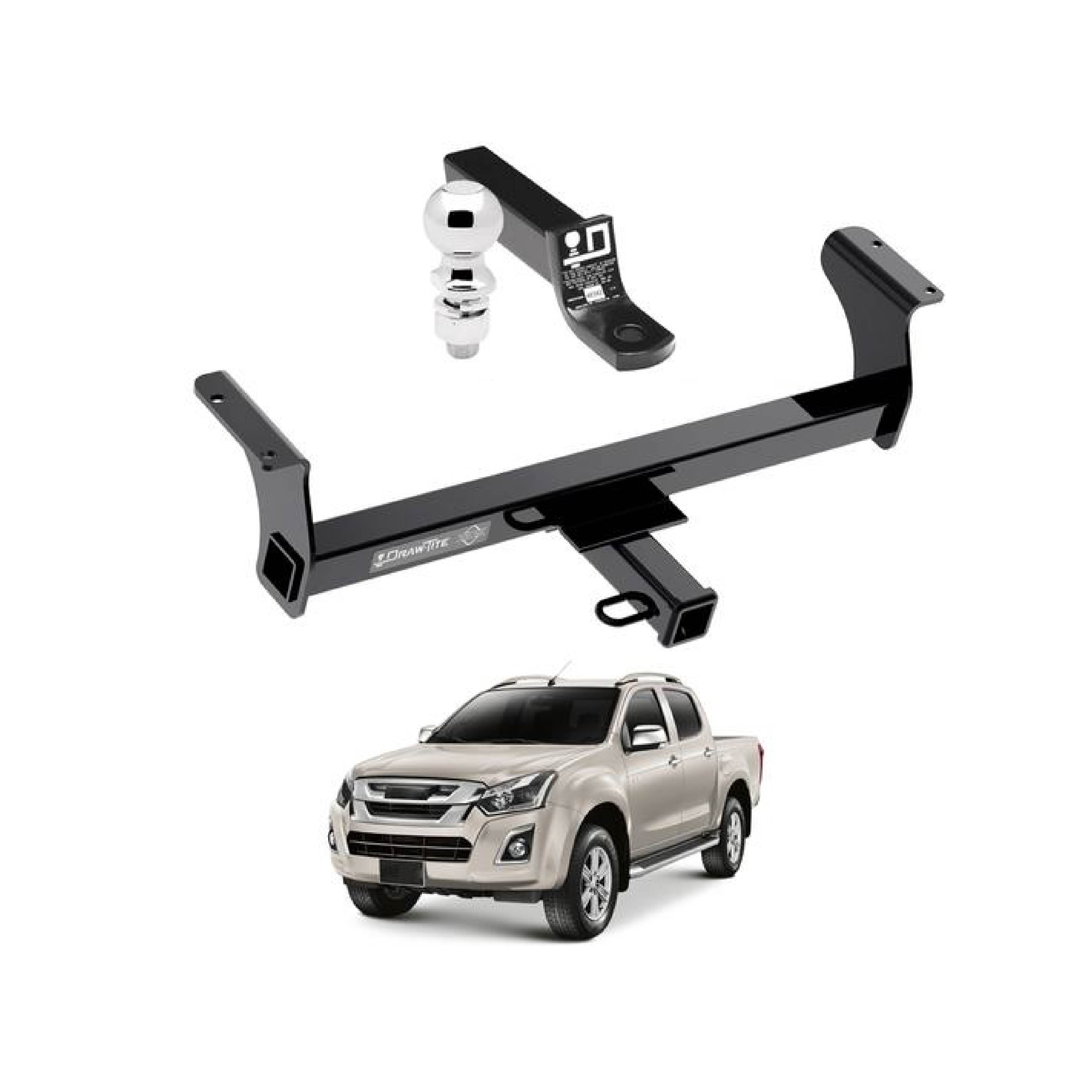 Draw Tite Towing Kit (Frame Receiver + Ball Mount) for 2013-2019 Isuzu D-Max