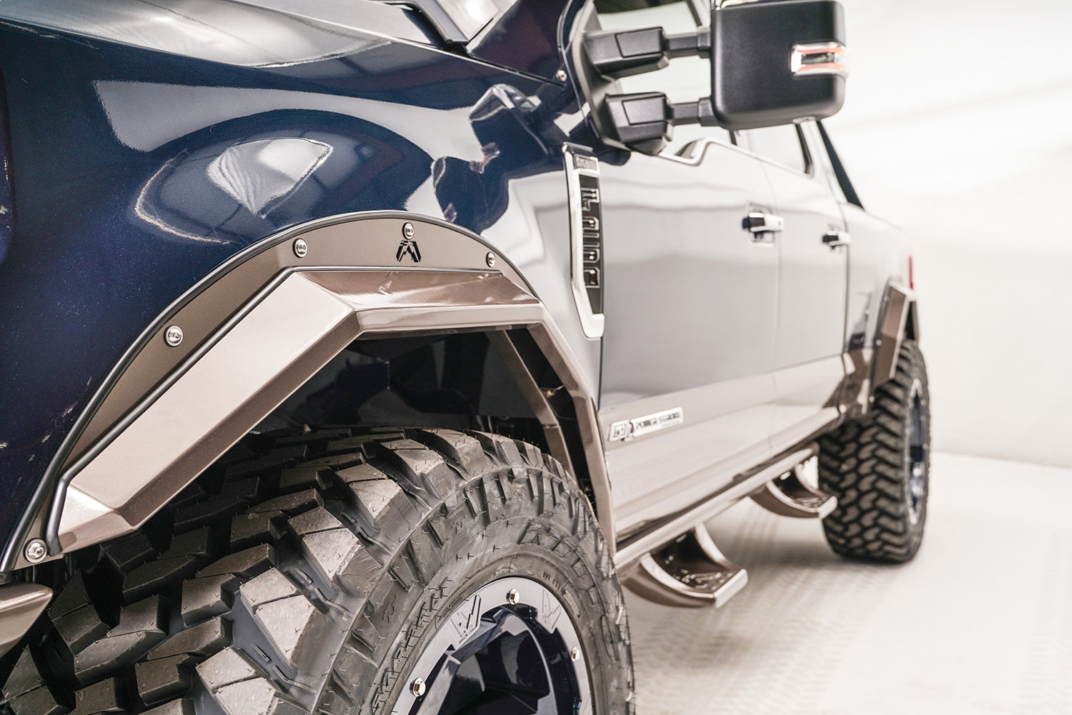 Fab Fours TF4110-1 Open Fender Flare Fits F-250 Super Duty F-350 Super Duty