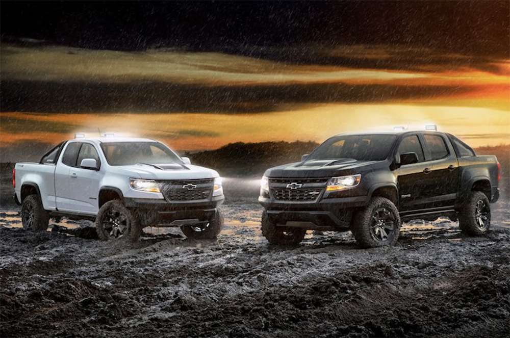 Chevrolet will bring two special editions of the Colorado ZR2 to the SEMA Show 2017