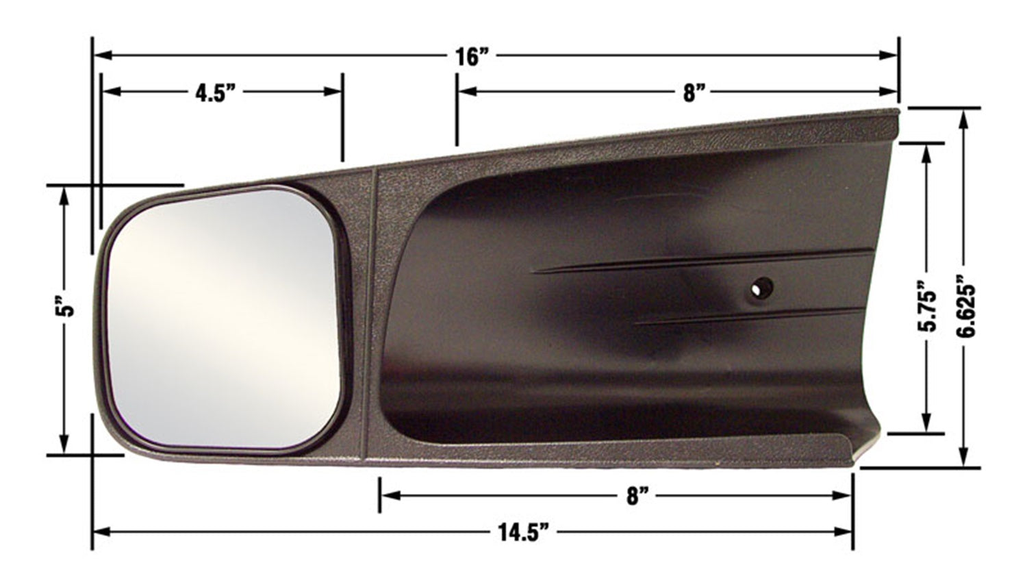 CIPA Mirrors 10200 Custom Towing Mirror Set