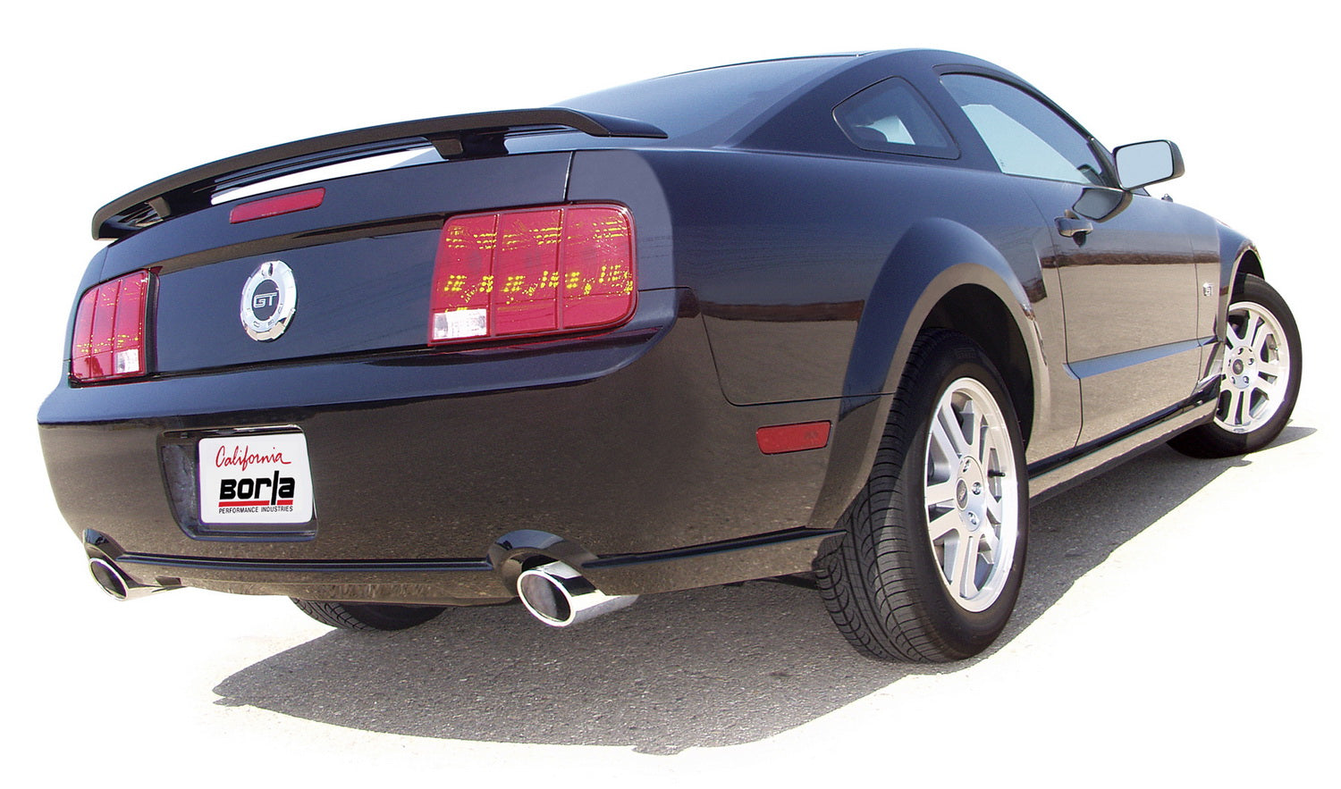 Borla 11750 S-Type Axle-Back Exhaust System Fits 05-09 Mustang