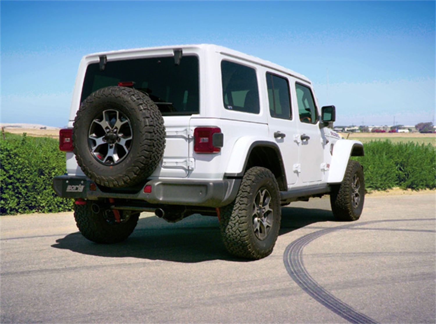 Borla 11955CB Touring Axle-Back Exhaust System Fits 18-21 Wrangler (JL)