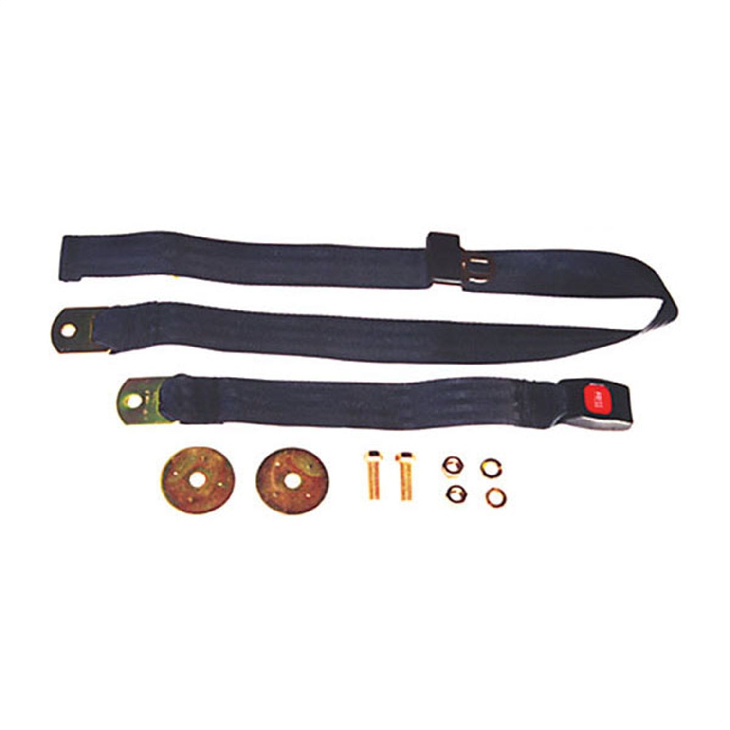 Omix 13202.04 Lap Seat Belt Fits 76-95 CJ5 CJ7 Scrambler Wrangler (YJ)