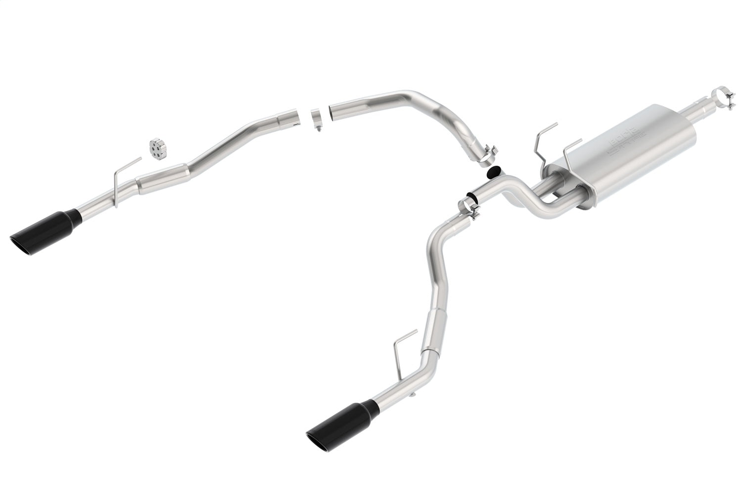 Borla 140308BC S-Type Cat-Back Exhaust System Fits 1500 1500 Classic Ram 1500