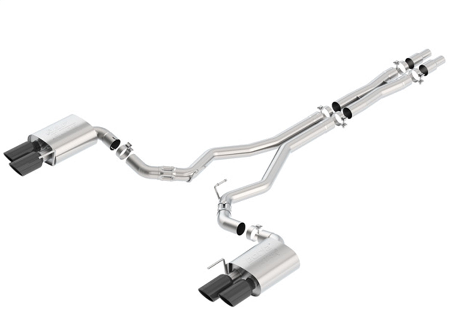 Borla 140746BC ATAK Cat-Back Exhaust System Fits 18-22 Mustang