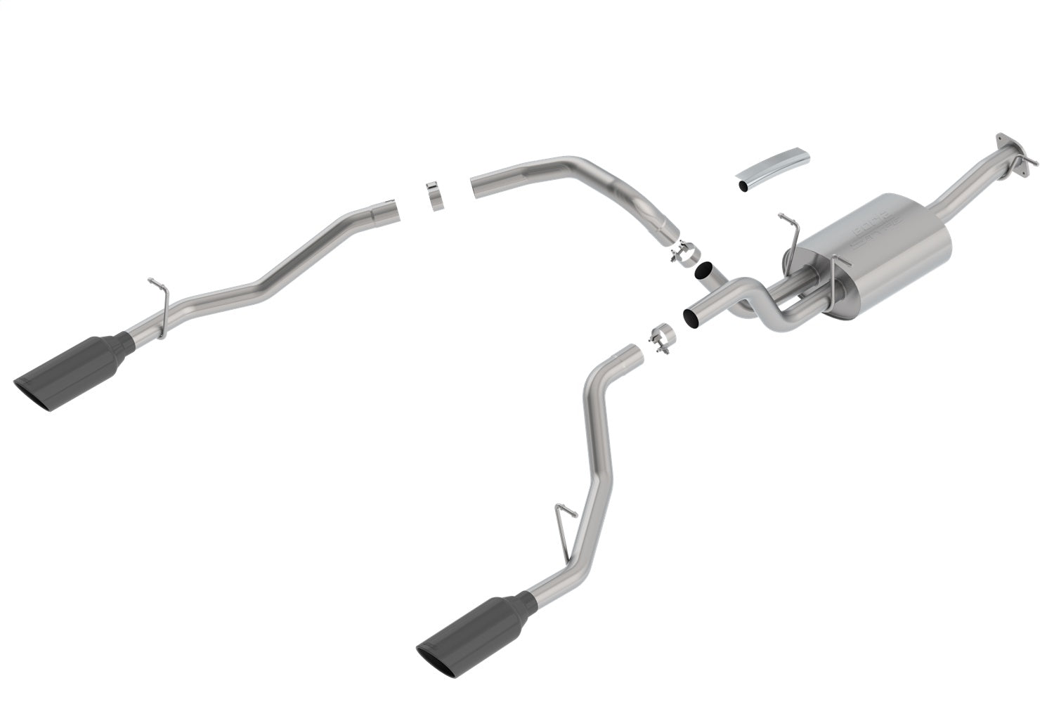 Borla 140752BC S-Type Cat-Back Exhaust System Fits 19-22 1500