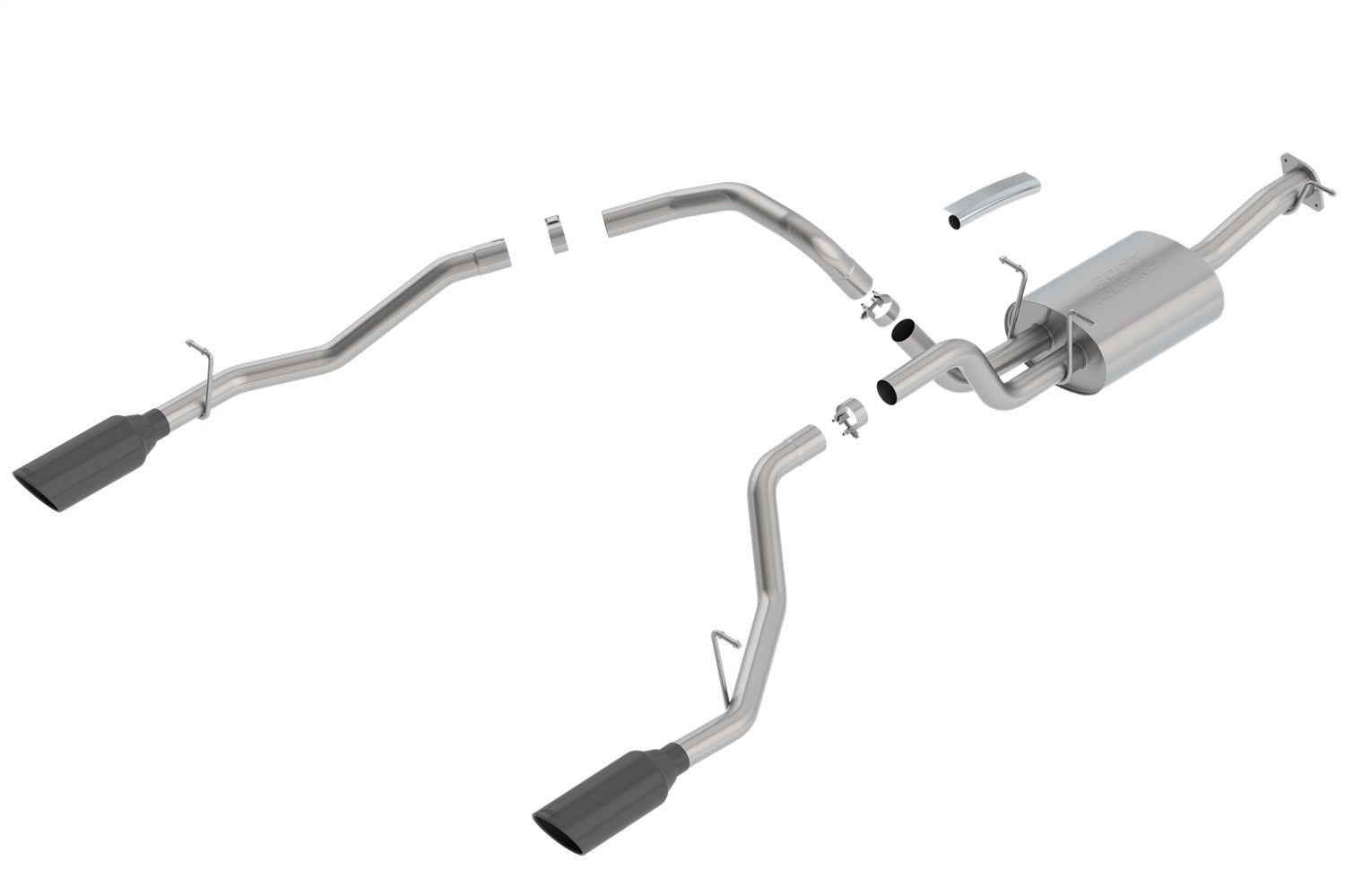 Borla 140758BC Touring Cat-Back Exhaust System Fits 19-22 1500