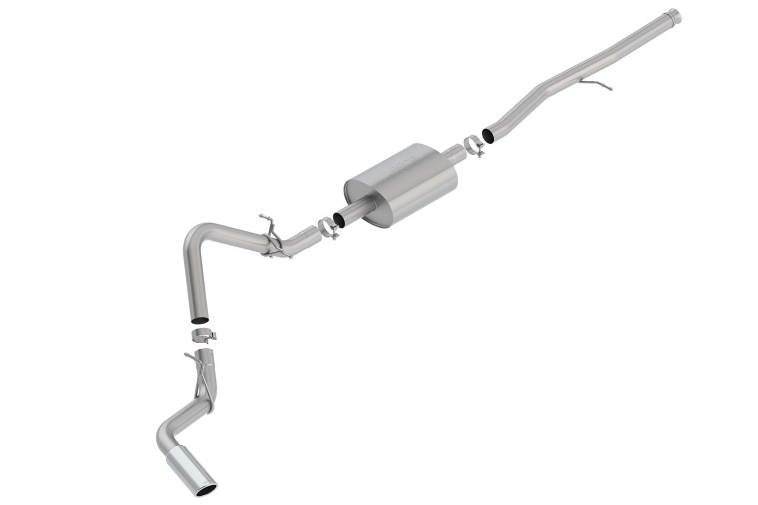 Borla 140794 S-Type Cat-Back Exhaust System Fits Sierra 1500 Silverado 1500