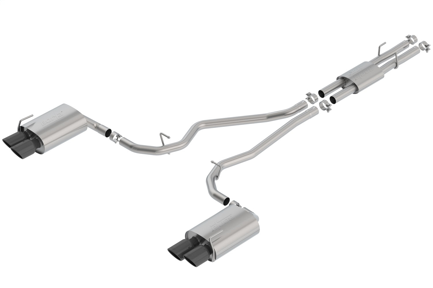 Borla 140821BC ATAK Cat-Back Exhaust System Fits 20-21 Aviator Explorer