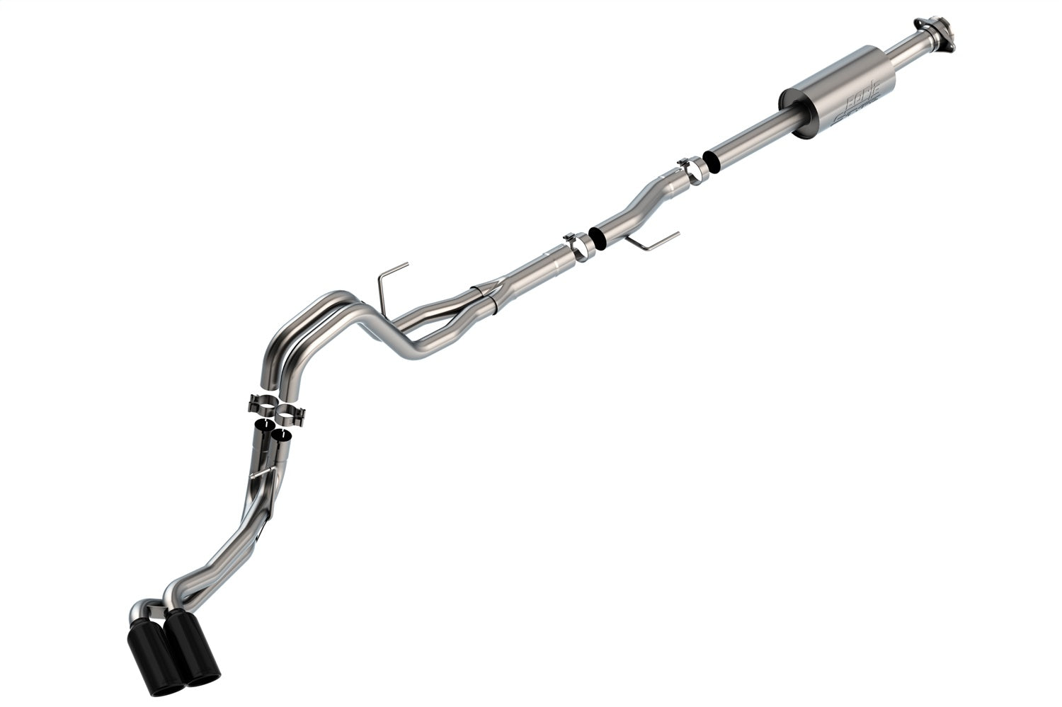 Borla 140871BC S-Type Cat-Back Exhaust System Fits 21-22 F-150