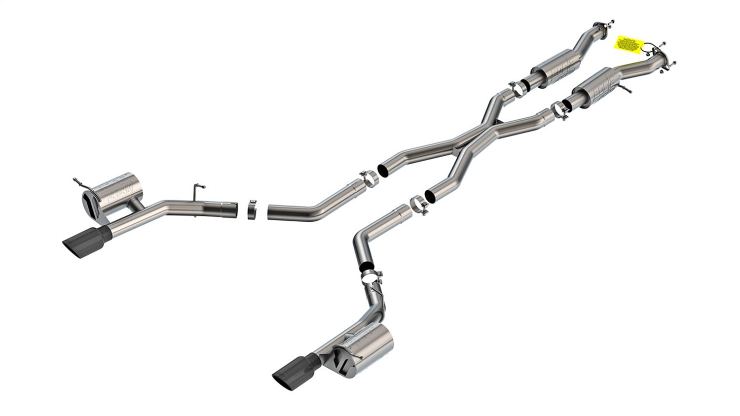 Borla 140886BC ATAK Cat-Back Exhaust System Fits 21 Durango