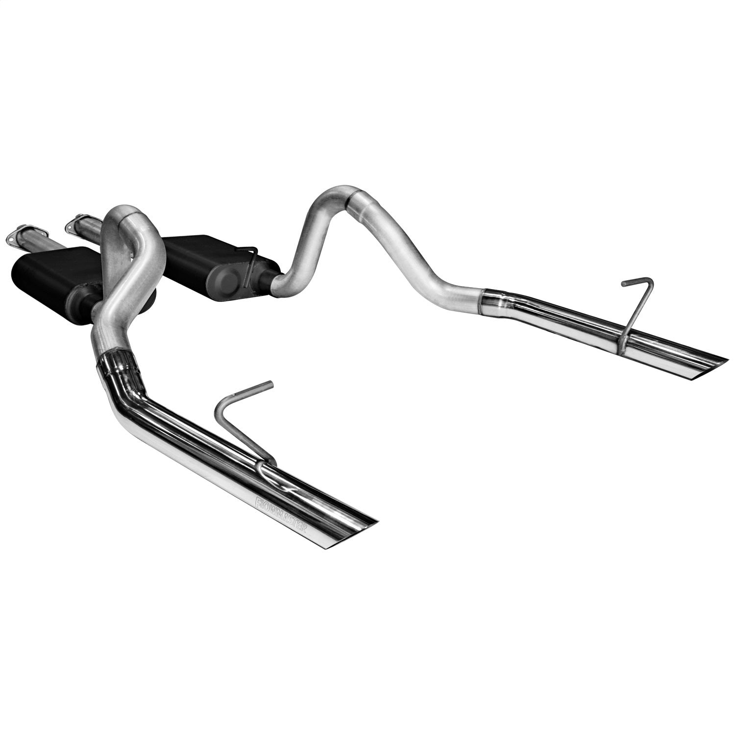 Flowmaster 17213 American Thunder Cat Back Exhaust System Fits 86-93 Mustang