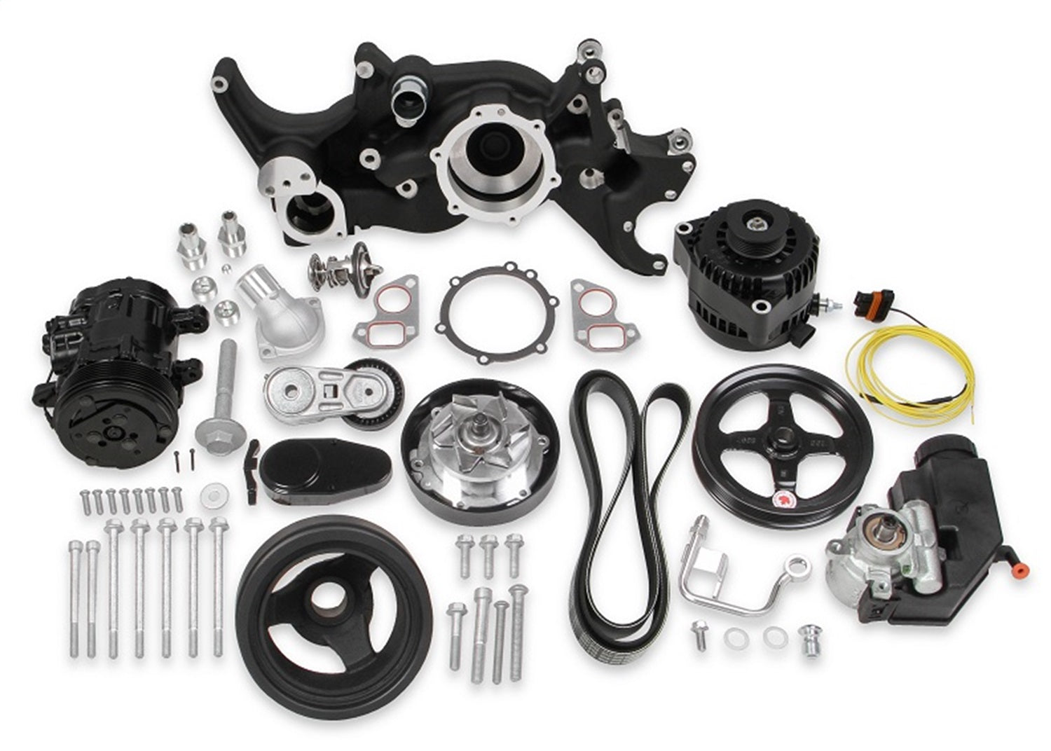 Holley Performance 20-185BK Accessory Drive System Kit