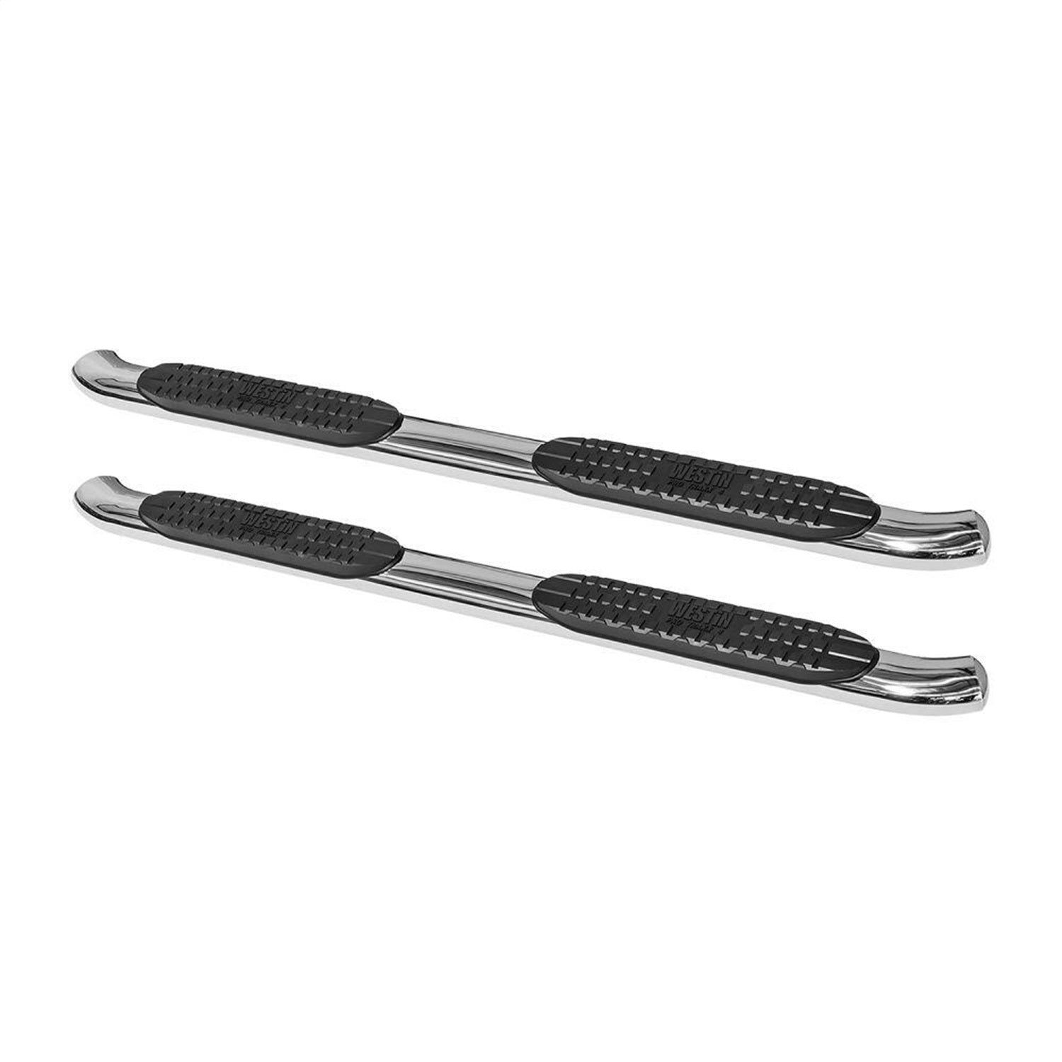 Westin 21-23240 PRO TRAXX 4 Oval Nerf Bars fits 2007-2021 Tundra Double Cab Polished Pair