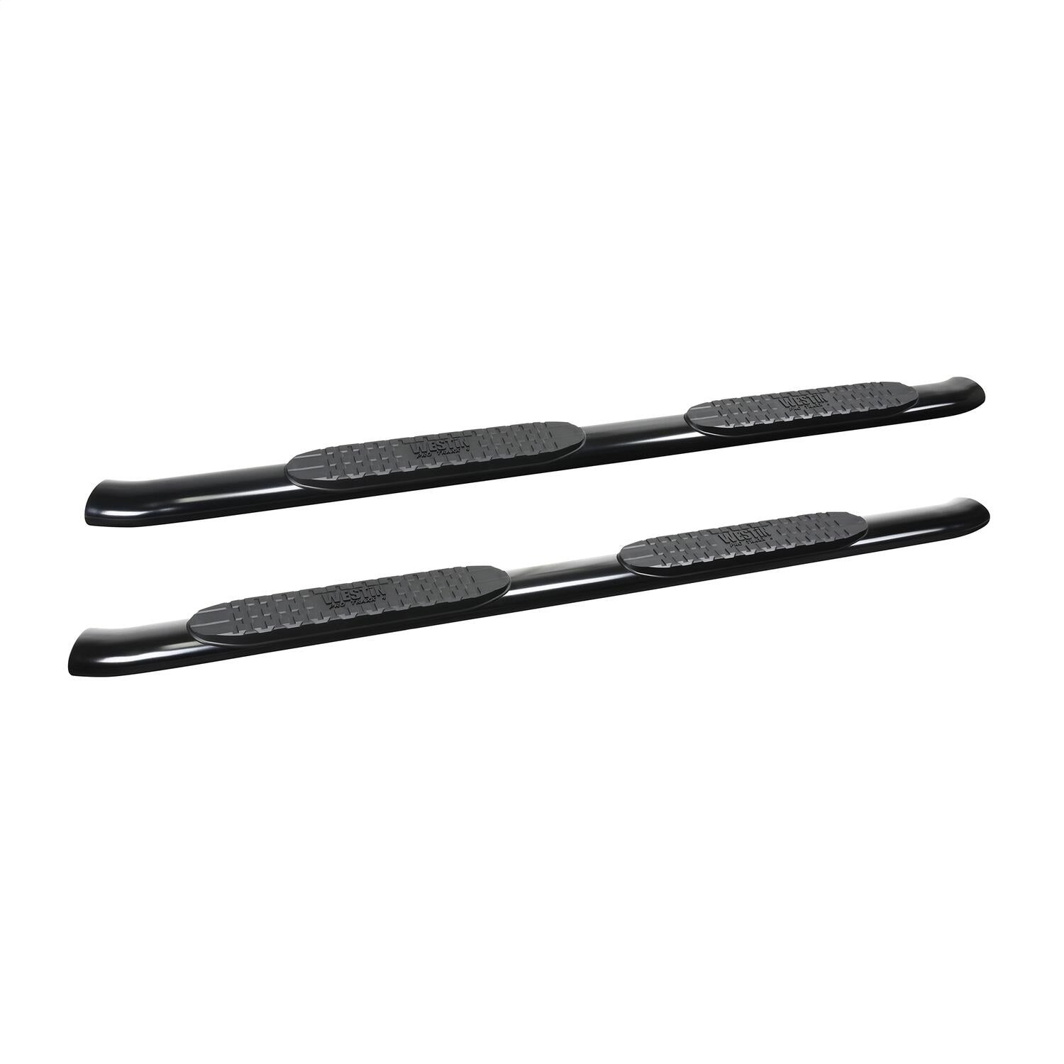 Westin 21-24095 PRO TRAXX 4 Oval Nerf Bars fits 2019-2024 Ram 1500 Quad Cab (Exc 2019-2023 1500 Classic) Black Pair