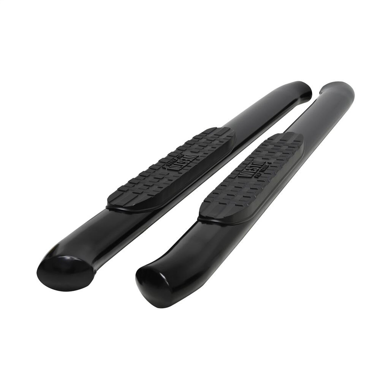 Westin 21-24115 PRO TRAXX 4 Oval Nerf Bars fits 2019-2024 Silverado Sierra 1500 2020-2024 Silverado Sierra 2500 3500 Standard Cab Black Pair