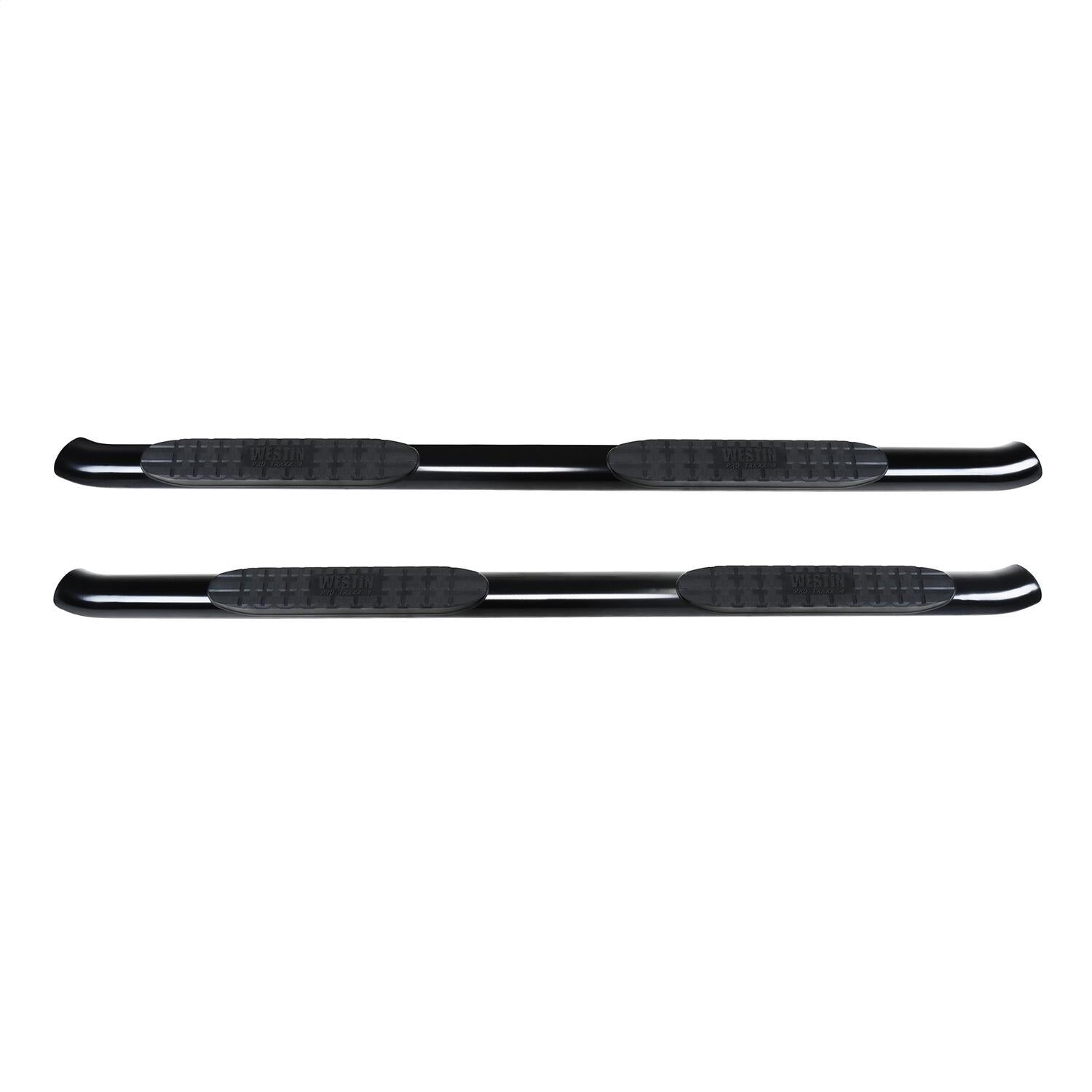 Westin 21-24135 PRO TRAXX 4 Oval Nerf Bars fits 2019-2024 Silverado Sierra 1500 2020-2024 Silverado Sierra 2500 3500 Crew Cab (Exc 2019 Silverado LD/Sierra 1500 Limited) Black Pair