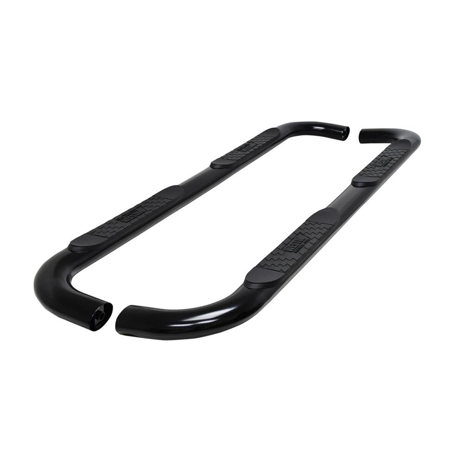 Westin 21-4125 Platinum 4 Oval Nerf Bars fits 2019-2024 Silverado Sierra 1500 Double Cab (Exc 2019 Silverado LD/Sierra 1500 Limited) Black Pair