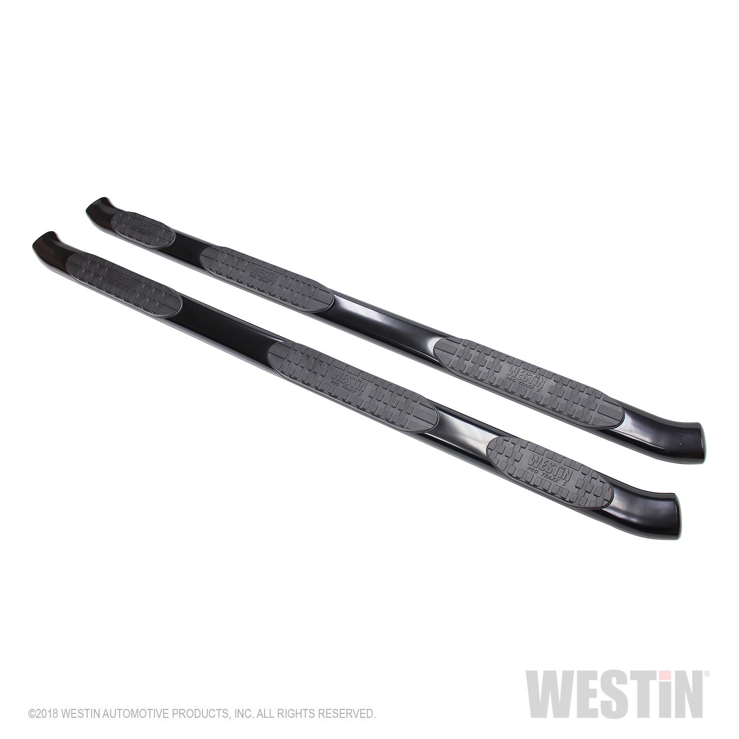 Westin 21-534665 PRO TRAXX 5 Oval Wheel to Wheel Nerf Step Bars