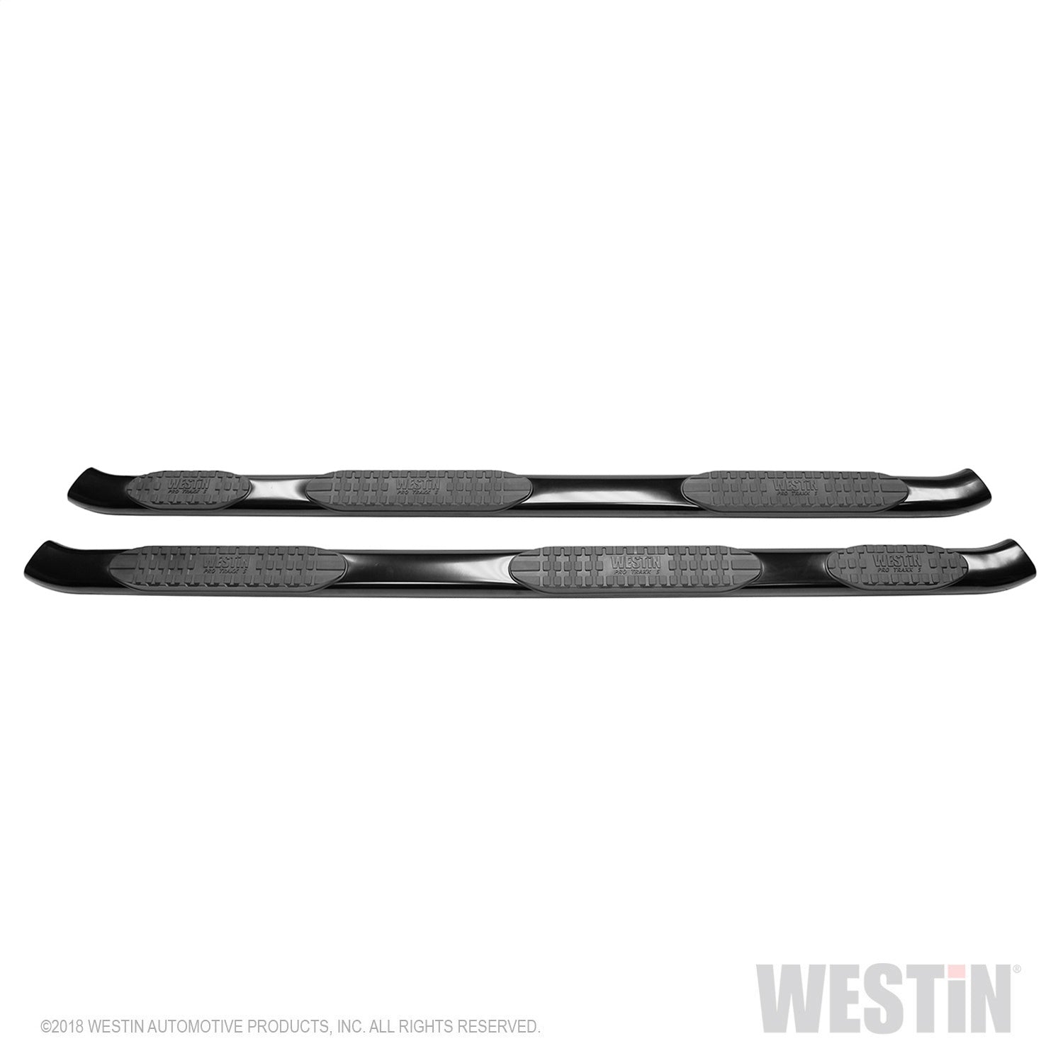 Westin 21-534665 PRO TRAXX 5 Oval Wheel to Wheel Nerf Step Bars