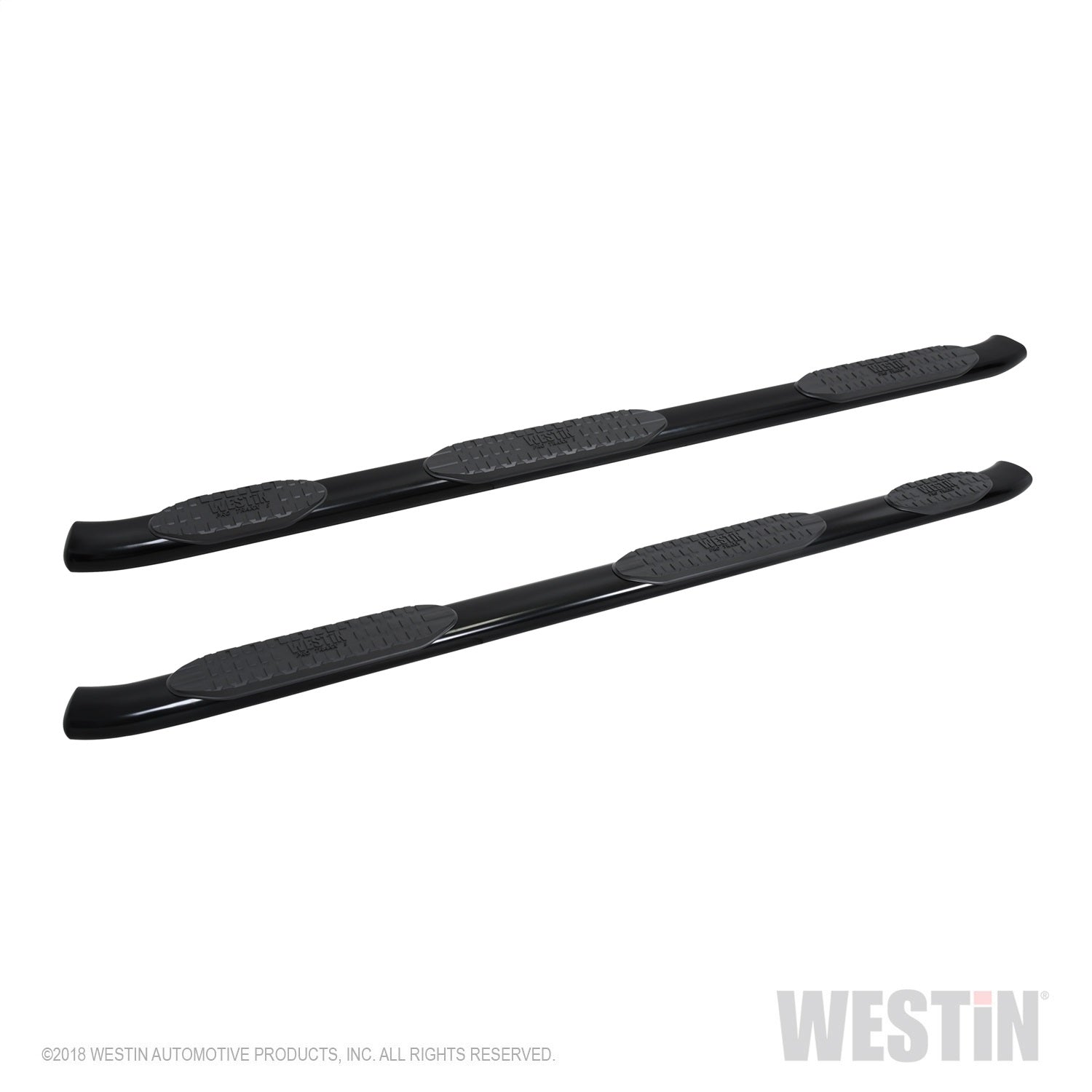 Westin 21-534685 PRO TRAXX 5 Oval Wheel to Wheel Nerf Step Bars
