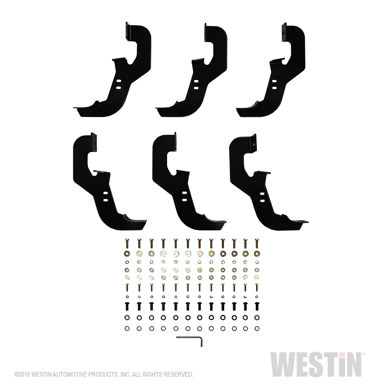 Westin 21-54130 PRO TRAXX 5 Oval Nerf Step Bars